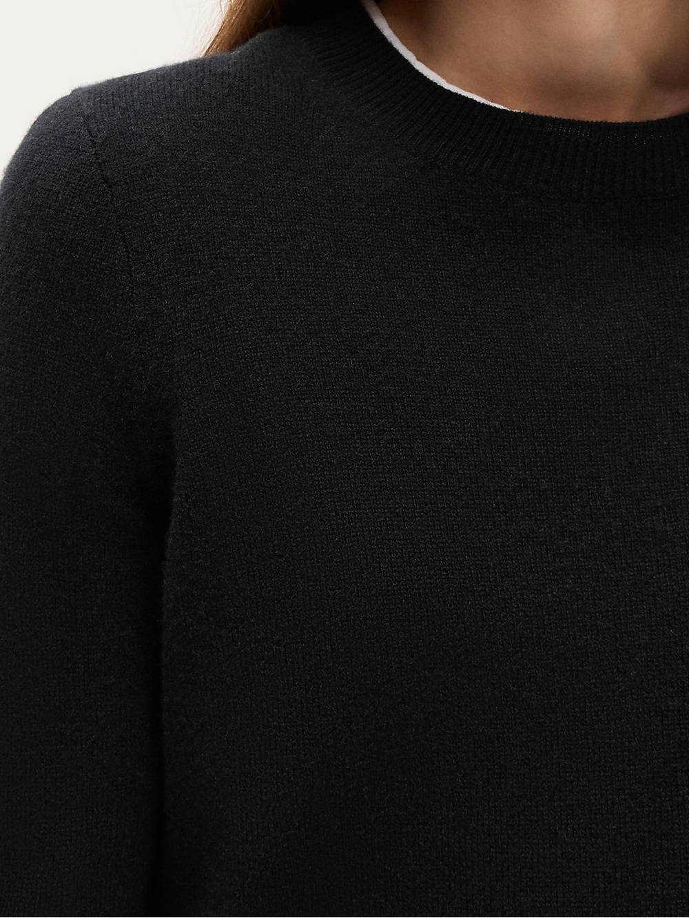 J. Crew Cashmere Classic Fit Crewneck in Black Size XS - Picture 3 of 11